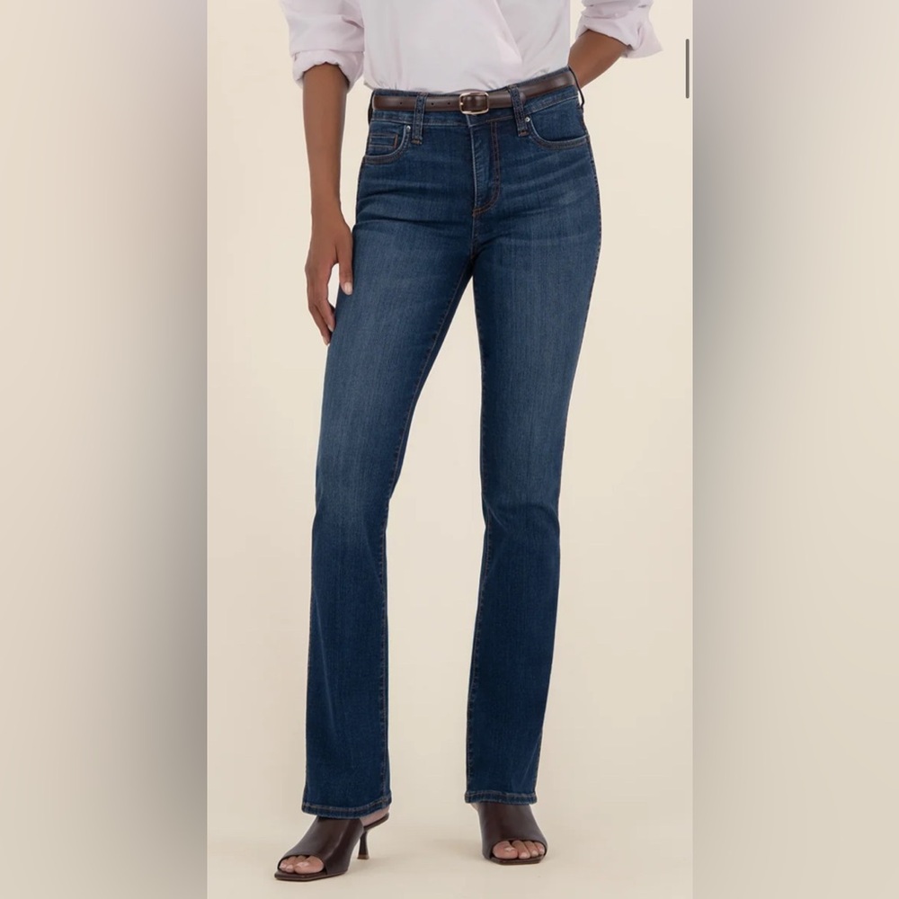 Kut from the Kloth Dark Blue Flare Jeans